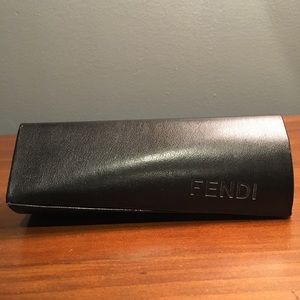 FENDI hard eyeglass case